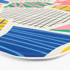 Color Patchwork: Bauhaus Edition Bath Mat Gallery Image 3