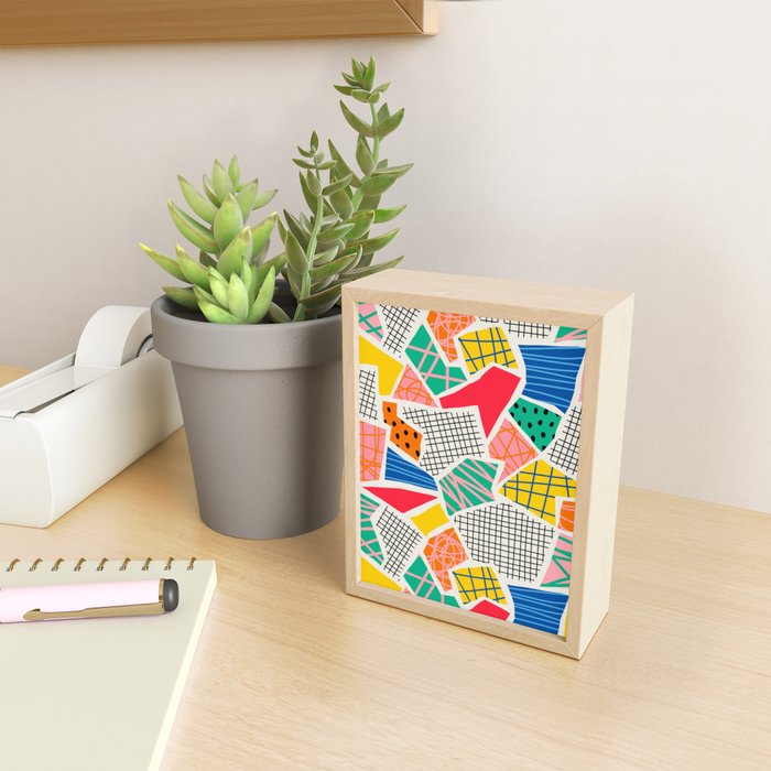 Color Patchwork: Bauhaus Edition Mini Art Print Gallery Image 2