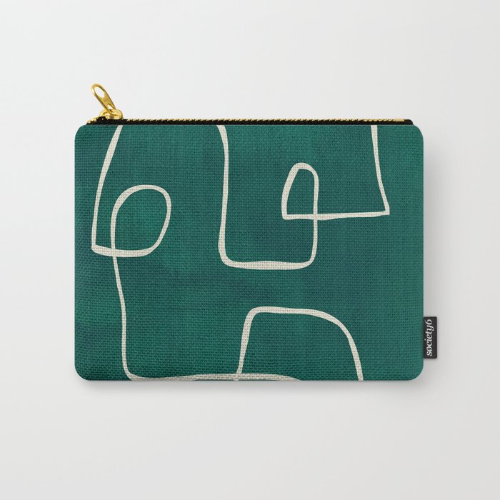 Abstract line art 239 Carry All Pouch Gallery Image 1