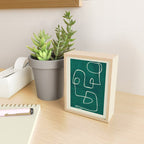 Abstract line art 239 Mini Art Print Gallery Image 2