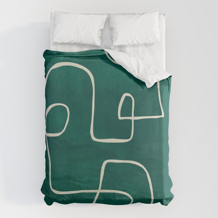 Abstract line art 239 Duvet Cover Gallery Image 6