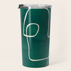 Abstract line art 239 Travel Mug Gallery Image 3