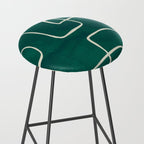 Abstract line art 239 Stool Gallery Image 2