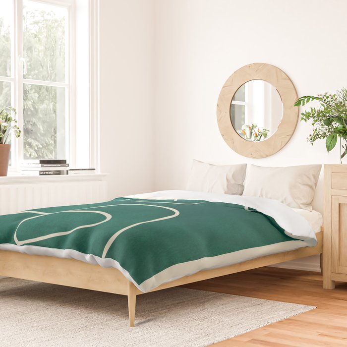 Abstract line art 239 Duvet Cover Gallery Image 2