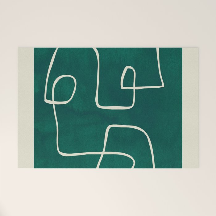 Abstract line art 239 Welcome Mat Gallery Image 1