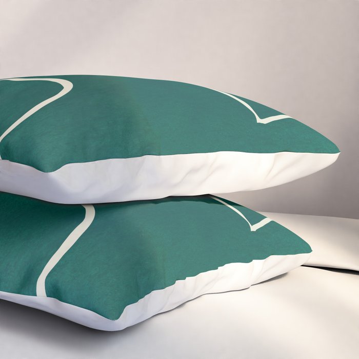 Abstract line art 239 Pillow Sham Gallery Image 3