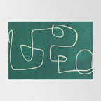 Abstract line art 239 Rug Gallery Image 2