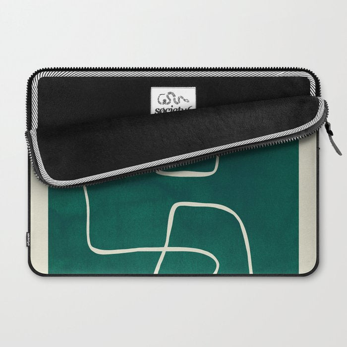 Abstract line art 239 Laptop Sleeve Gallery Image 2