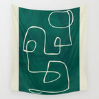 Abstract line art 239 Wall Tapestry Gallery Image 4