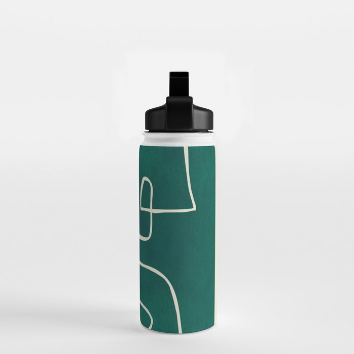 Abstract line art 239 Water Bottle Gallery Image 2