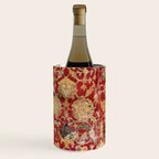 Indo Esfahan Central Persian Rug Fragment Print Wine Chiller Gallery Image 2