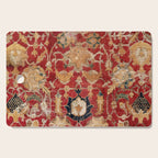Indo Esfahan Central Persian Rug Fragment Print Cutting Board Gallery Image 1