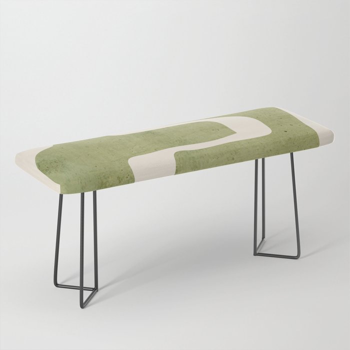 Abstract Shapes Modern Art 22 Bench Gallery Image 1