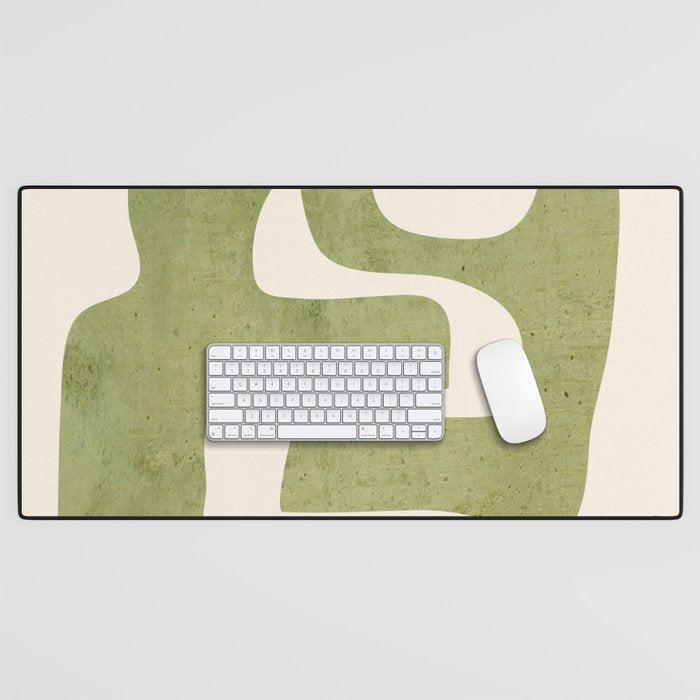 Abstract Shapes Modern Art 22 Desk Mat Gallery Image 1