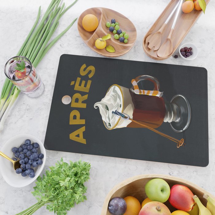 Apres Ski Hot Chocolate Cocktail Cutting Board Gallery Image 2