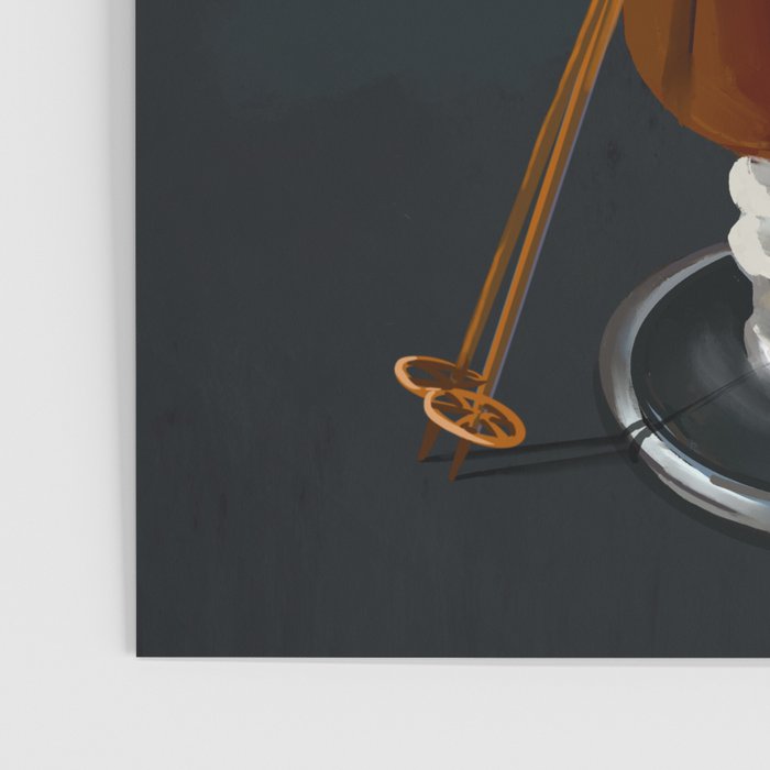Apres Ski Hot Chocolate Cocktail Poster Gallery Image 3