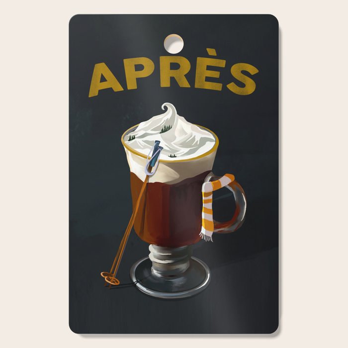 Apres Ski Hot Chocolate Cocktail Cutting Board Gallery Image 1