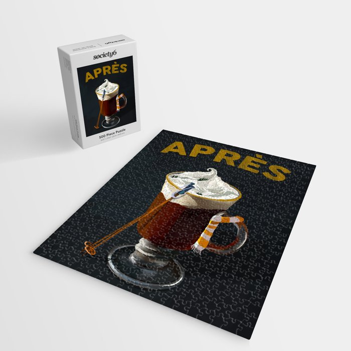 Apres Ski Hot Chocolate Cocktail Jigsaw Puzzle Gallery Image 2