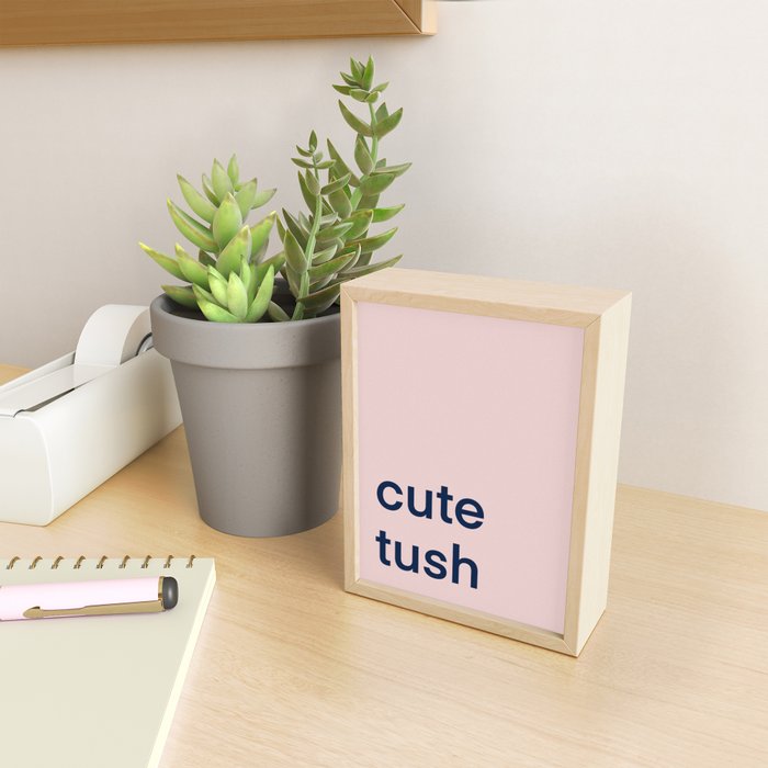 Cute Tush Mini Art Print Gallery Image 2