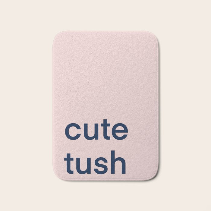Cute Tush Bath Mat Gallery Image 1