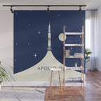 Apollo 11 Space - Saturn Rocket B Wall Mural Gallery Image 1