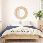 Apollo 11 Space - Saturn Rocket B Duvet Cover Gallery Image 3