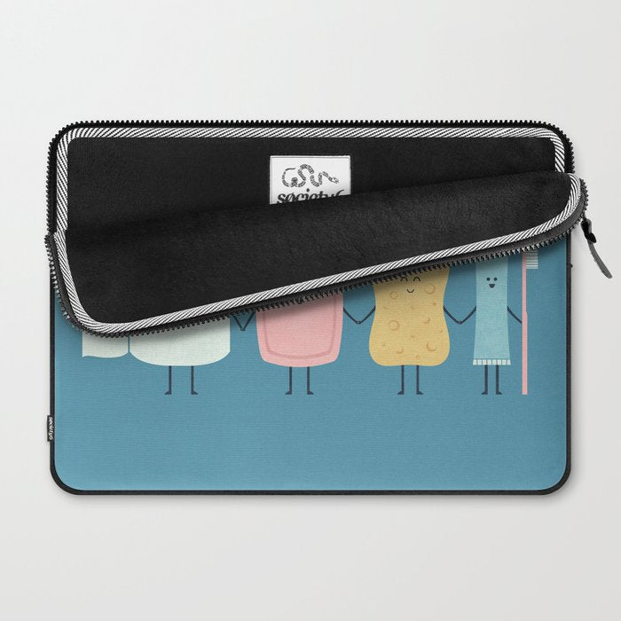 The Bathroom Gang Laptop Sleeve Gallery Image 2