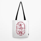 She Would No Longer Play Very Nice: Keep Your Mitts Off Her Bits Tote Bag Gallery Image 2