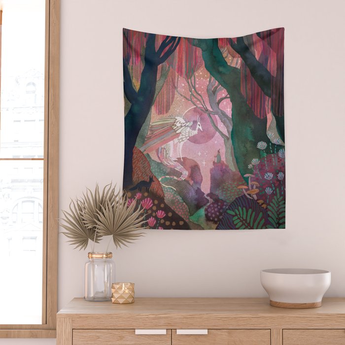 New Moon Wall Tapestry Gallery Image 2
