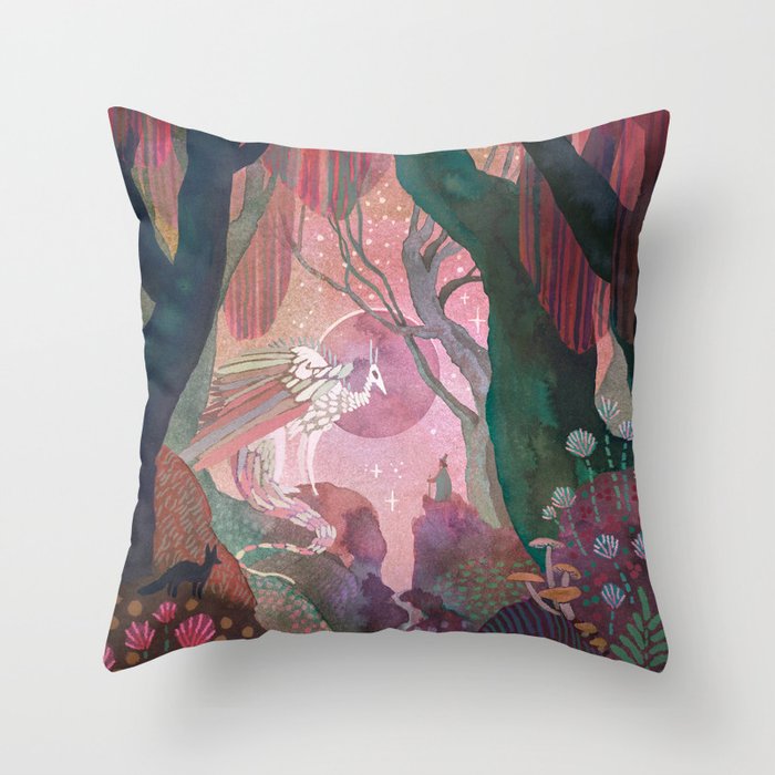 New Moon Throw Pillow Gallery Image 6