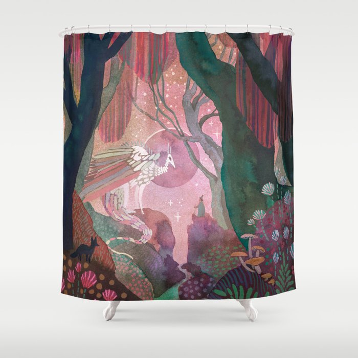 New Moon Shower Curtain Gallery Image 1