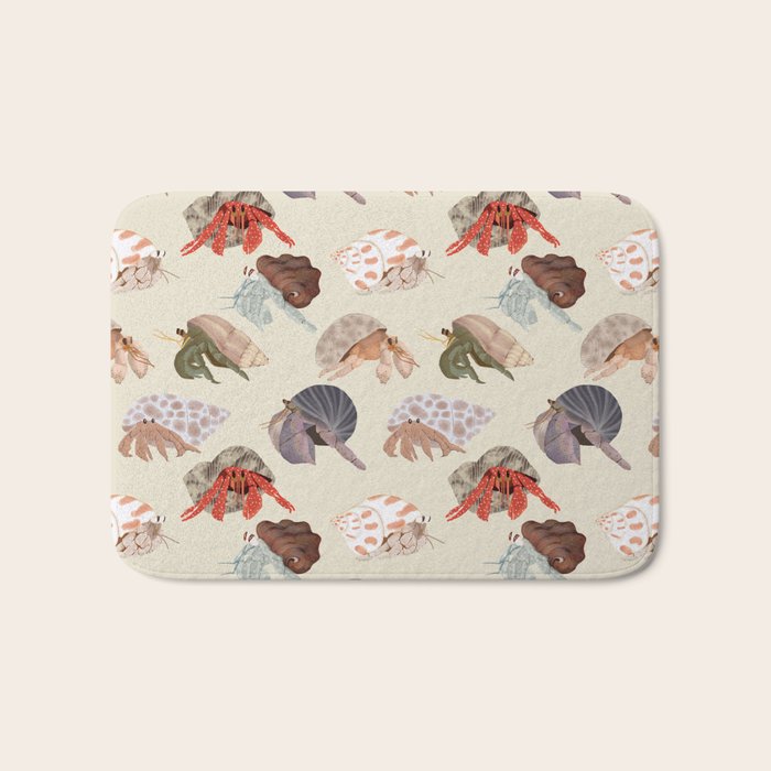 Hermit Crabs Bath Mat Gallery Image 1