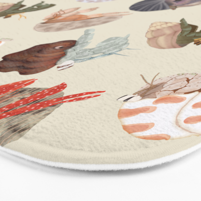 Hermit Crabs Bath Mat Gallery Image 3