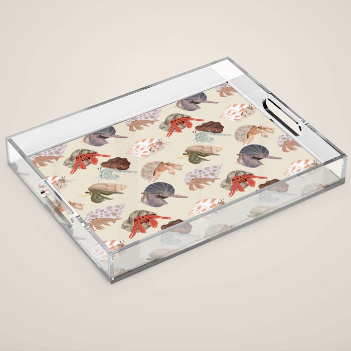 Hermit Crabs Acrylic Tray Gallery Image 1