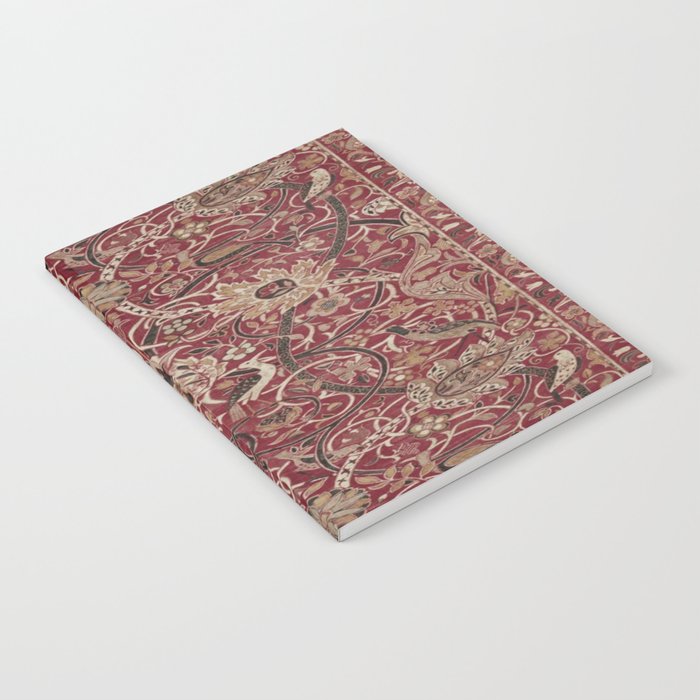 William Morris Bullerswood Red,No.2, Notebook Gallery Image 1