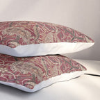 William Morris Bullerswood Red,No.2, Pillow Sham Gallery Image 3