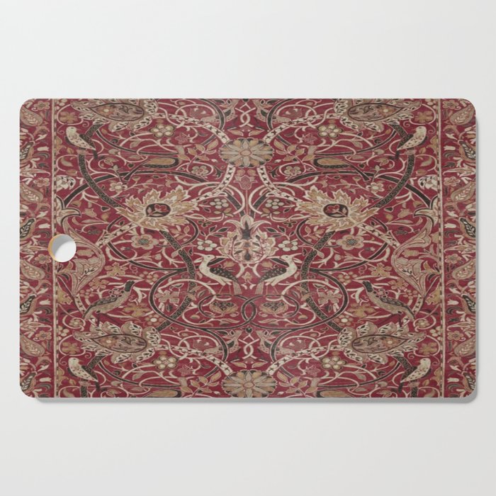 William Morris Bullerswood Red,No.2, Cutting Board Gallery Image 1