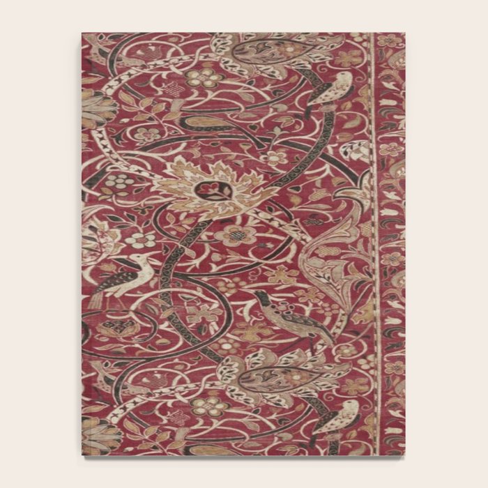 William Morris Bullerswood Red,No.2, Notebook Gallery Image 4