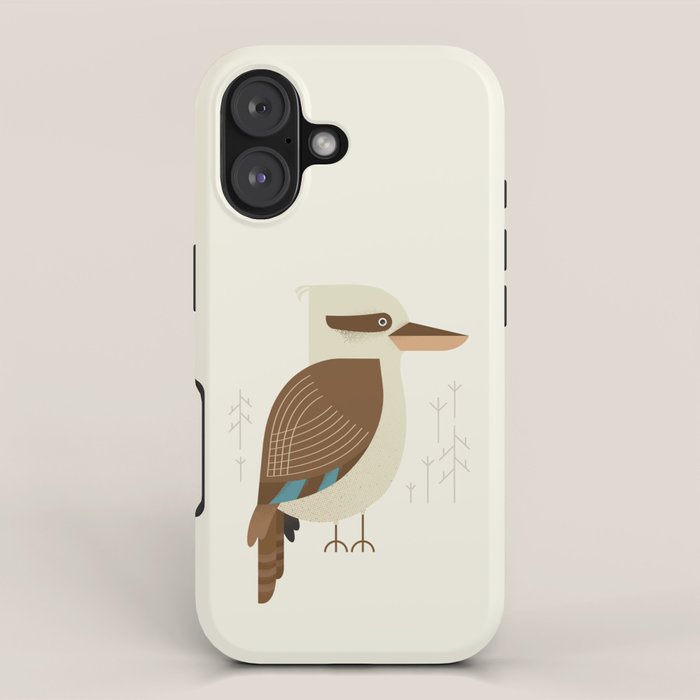 Laughing Kookaburra, Bird of Australia iPhone Case Gallery Image 1