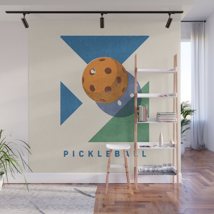 BALLS - Pickleball - III Wall Mural Gallery Image 1