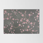 SAKURA LOVE - GRUNGE BLACK Rug Gallery Image 2