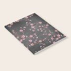 SAKURA LOVE - GRUNGE BLACK Notebook Gallery Image 2