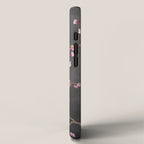SAKURA LOVE - GRUNGE BLACK iPhone Case Gallery Image 2