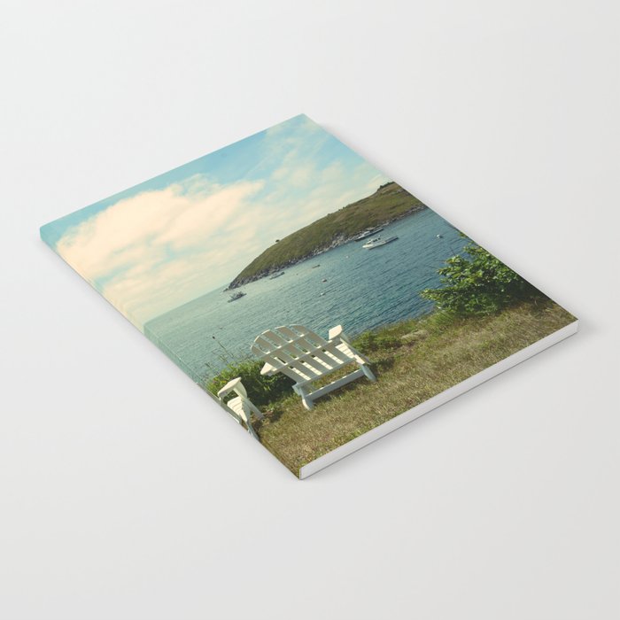 Summer Afternoon - ocean seascape nature photograph Notebook Gallery Image 2