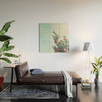 Spring Garden Wood Wall Art Gallery Image 2