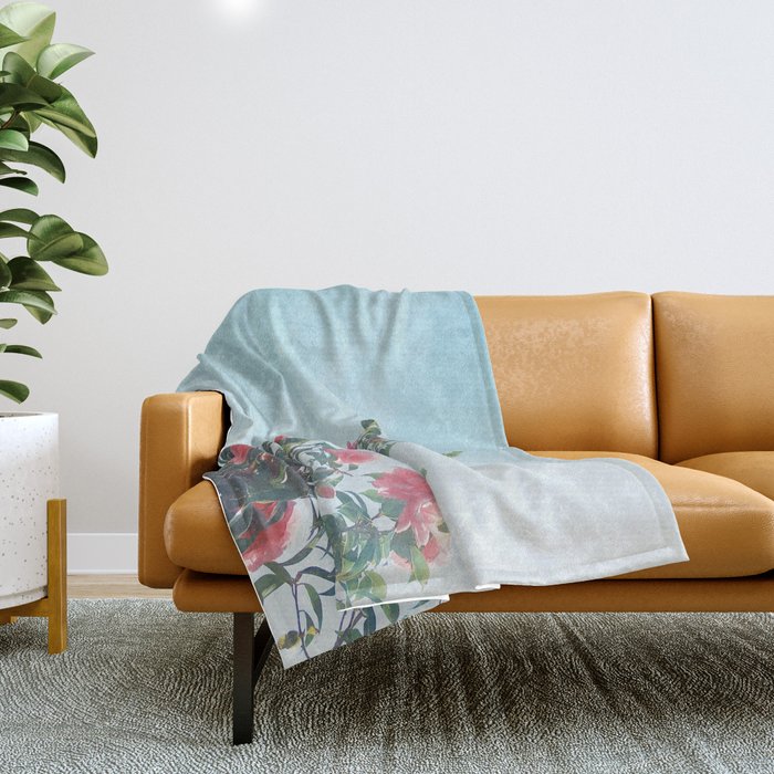 Spring Garden Throw Blanket Gallery Image 1