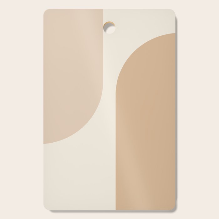 Modern Minimal Arch Abstract XIX Cutting Board Gallery Image 1