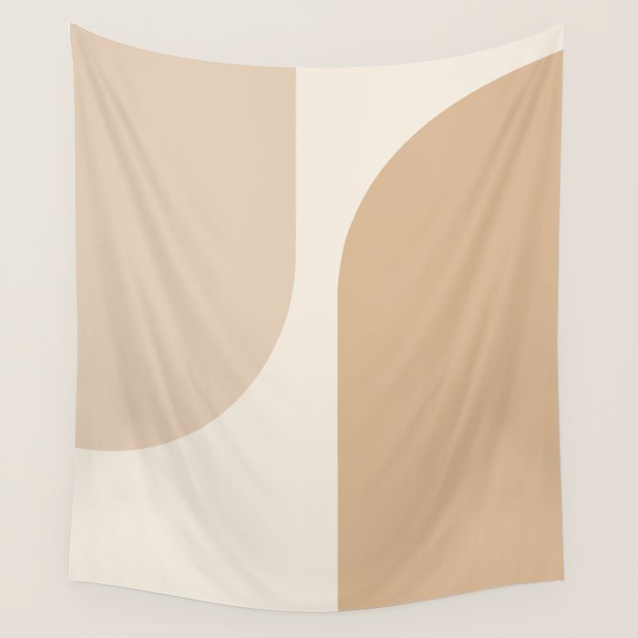 Modern Minimal Arch Abstract XIX Wall Tapestry Gallery Image 4