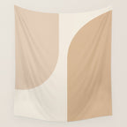Modern Minimal Arch Abstract XIX Wall Tapestry Gallery Image 4