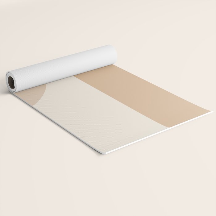 Modern Minimal Arch Abstract XIX Yoga Mat Gallery Image 2